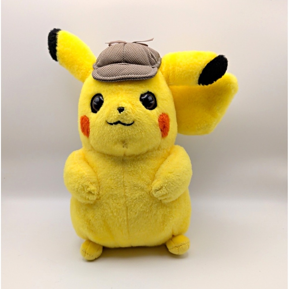 WCT Wicked Cool Toys Pokemon Detective Pikachu Small Yellow Plush 2019